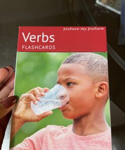 Picture My Picture Verbs Flash Cards | 40 Action Language Development Educational Photo Cards | Speech Therapy Materials and ESL Materials 25 612gwL10tpL
