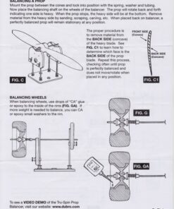 Du-Bro Tru-Spin Prop Balancer, The Most Precise in the Market, Fully Adjustable for Small and Large Props, Tires, and Rotors 22 612hCP4hjL