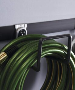 Rubbermaid FastTrack Hose Hook, Wall-Mount Utility Hook, Holds up to 50 Pounds, Won't Rust or Scratch 16 612k694RAnL