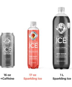 Sparkling Ice, Peach Nectarine Sparkling Water, Zero Sugar Flavored Water, with Vitamins and Antioxidants, Low Calorie Beverage, 17 fl oz Bottles (Pack of 12) 20 612kv1OraLL
