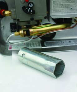 Camco 09883 5" Residential Screw-In Water Heater Element Wrench, Multi, Single Unit 1 12 612l5Beg1UL