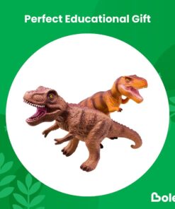 Boley 5 Piece Jumbo Dinosaur Set - Kids, Children, Toddlers Highly Detailed, Realistic Toy Set for Dinosaur Lovers - Perfect for Party Favors, Birthday Gifts, and More 5 Dino Set 40 612lGMgGW4L