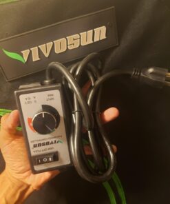 VIVOSUN Variable Fan Speed Controller, Speed Adjuster for Inline Duct Fan in Ventilation System Power Cord 31 612mLnZ ExL