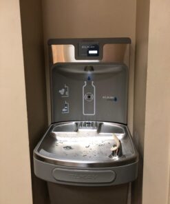 Elkay LZS8WSLP Bottle Filling Station, Single, Light Gray Granite 30 612oI SOKOL