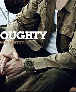 FANMIS Mens Analog Digital Dual Display Sports Watches Military Multifunctional 50M Waterproof LED Watch with Alarm Stopwatch Backlight 12H/24H Outdoor Running Swimming Black 31 612s7jLu49L