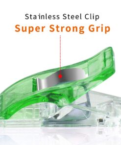 Alternative view of Sewing Clips and Quilting Clips,Fabric,Craft Clips with Tin Box Package,Pack of 100