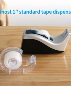 PCKPGON Transparent Tape Refills, 12 Rolls, 3/4 x 1000 Inches, 1 inch Core, Clear Desk Refillable Tape Dispenser Refill Rolls, Glossy Gift Wrapping Tape, Engineered for Home Office School Use 9 612uYCp0VPS