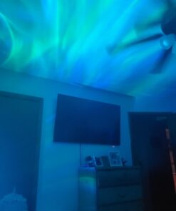 Rossetta Star Projector, Galaxy Projector for Bedroom, Bluetooth Speaker and White Noise Aurora Projector, Night Light Projector for Kids Adults Gaming Room, Home Theater, Ceiling, Room Decor Black 35 612uqfZyZGL