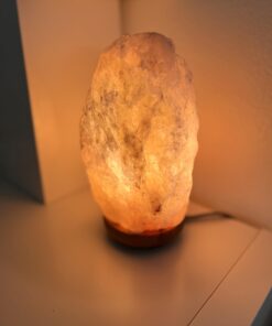 Himalayan Glow 1004 Crystal Himalayan Salt Lamp, Night Light Hand Crafted for Home Decor, 7-9 Inch, Orange/Amber Natural Salt Lamp (Pack of 1) 33 612vOnPretL