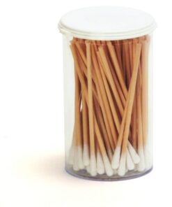 Medique Products 60433 Cotton Tip Applicator, 3-Inch 100 Per Vial, white 100 Count (Pack of 1)