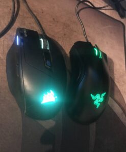 Razer DeathAdder Essential Gaming Mouse: 6400 DPI Optical Sensor - 5 Programmable Buttons - Mechanical Switches - Rubber Side Grips - Classic Black 35 612zyuQ0kXL