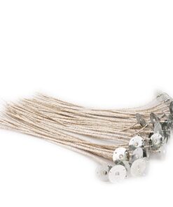 EricX Light 100 Piece 8 inch Soy Wax Candle Wick,Cotton & Paper Interwoven core,Large,for Candle Making,Candle DIY 21 613 rPNwkXL 2