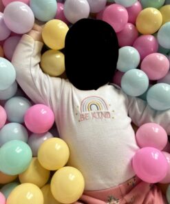 Amazon Basics BPA Free Crush-Proof Plastic Pit Ball with Storage Bag, Toddlers Kids 12+ Months, Pack of 400 Balls, 6 Pastel Colors 28 6130oqDbPVL