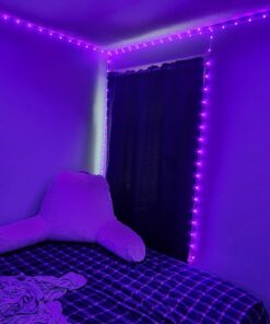 DAYBETTER Led Strip Lights 130ft Color Changing Lights Strip for Bedroom, Desk, Home Decoration, with Remote and 24V Power Supply 38 6130poJFUiL