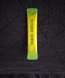 SUNMANC Kombucha 30 packets (5.4oz), Sparkling Probiotic Fermented Drink from South Korea, Gut Health and Immunity Support, Convenient Powdered Drink Mix, Tea Powder, Low Calories, Sugar 0g, Low Caffeine, No Refrigeration Required (Lemon) Lemon 27 6131AVthabL