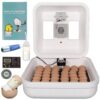 HovaBator 2370 Egg Incubator Deluxe Combo Kit, Electronic Thermostat, Circulating Air Fan, Automatic Egg Turner, Hygrometer for Humidity Measurement, Quail - Goose Hatching Eggs, Poultry 2 6131FewMo8L