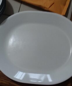 Corelle Livingware Vitrelle 12-1/4-Inch Serving Platter, Winter Frost White 7 6132hScPSjL