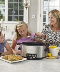 Cuisinart MSC-600 3-In-1 Cook Central 6-Quart Multi-Cooker: Slow Cooker, Brown/Saute, Steamer, Silver 32 6133d1KfhL