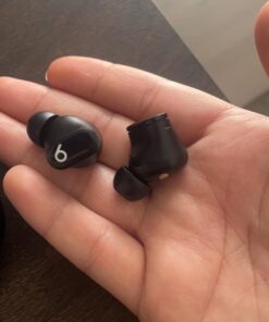 Beats Studio Buds - True Wireless Noise Cancelling Earbuds - Compatible with Apple & Android, Built-in Microphone, IPX4 Rating, Sweat Resistant Earphones, Class 1 Bluetooth Headphones - Black Without AppleCare+ 41 6135FwLV1VL