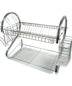 Alternative view of Better Chef DR-22, 22-Inch, Chrome Plated, S-Shaped, Rust-Resistant, 2-Tier Dishrack S-Shape
