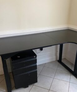 Dripex Standing Desk, 63"/ 71" L Shaped Desk Adjustable Height, Electric Corner Stand Up Desk Large Home Office Desk Computer Workstation, Dual Motor Sit Stand Desk 4 Legs, Super Stable Black 71 x 43 inch 20 613629rANeL