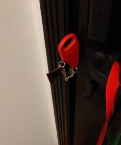 Portable Door Lock Replacement for Addalock Compatible with Travel Lock, AirBNB Lock, School Lockdown Lock and Security Home Apartment Living Hotel Motel (Portable Door Lock) 24 6136efalYtL