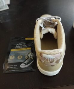 Xpand No Tie Shoelaces System with Elastic Laces - One Size Fits All Adult and Kids Shoes White 33 6137lMevHtL