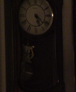 Bulova Clocks C3542 Cranbrook Wall Mount Analog Wooden Chiming Clock, Brown 20 61386bNamcL