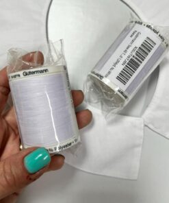 Gutermann Sew-All Thread 1,094yd, Nu White 12 61389NuzpIL