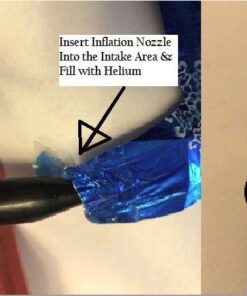 Disney Princess Frozen Birthday Party - Queen Elsa Balloons Helium Bouquet - Winter Theme Snowflake Balloons - Combined Bundle by Jolly Jon 5 Piece Set 9 6138T1OLhfL