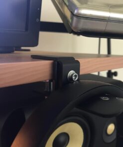 BRAINWAVZ Hengja - The Desk Headphone Stand Hanger Mount, All Metal, Rotatable Mount, PC & Gaming Headset Holder 65 613ArttXjL