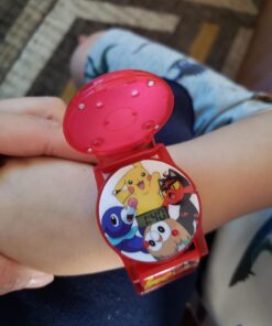 Accutime Kids Pokemon Digital LCD Quartz Watch for Boys, Girls, and Adults All Ages Pokeball Red 20 613B9L11DzL