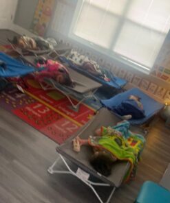 Regalo My Cot Portable Toddler Bed, Includes Fitted Sheet, Royal Blue , 48x24x9 Inch (Pack of 1) 41 613Bdpbr7LL