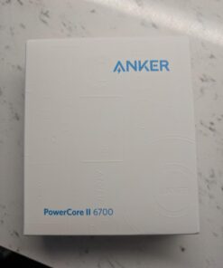 Anker PowerCore II 6700, Compact Portable Charger for iPhone X / 8/8 Plus, Samsung, and Other Smartphones Black 69 613Cpsed iL