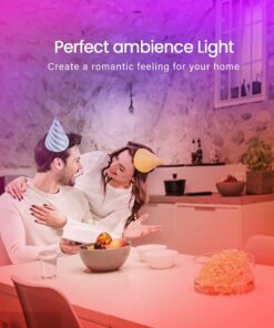 GUPUP 100 FT LED Strip Lights,Rope Lights,Bluetooth APP Control,Color Changing Light Strip,Lights sync with Music,para cuarto,LED Lights for Bedroom(Packaging Error Described as 30FT) 31 613DlBBfdAL
