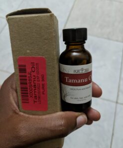 PUR360 Tamanu Oil - Best Treatment for Psoriasis, Eczema, Acne Scar, Rosacea - Relief for Dry, Scaly Skin, Scalp and More - Cold Pressed – Proven 100% Pure 38 613DouTbSzL