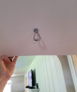 Attic Ease Pweter Rod AEPSP Ladder Pull System Kit Finish, Pewter 30 613EgxyJUHL