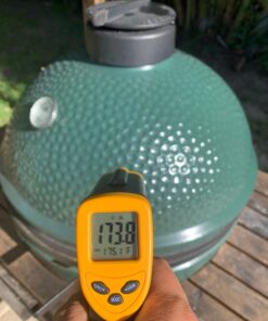 Etekcity Infrared Thermometer Temperature Gun for Cooking, -58°F to 1130°F, Digital Heat Gun for Meat Pizza Oven, Laser Tool for Indoor Outdoor Pool, Cooking, Candy, Griddle Hvac, Yellow 45 613F6rt5VNL