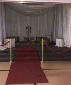 Hoffmaster 114000 Plastic Tablecover Roll, 300' Length x 40" Width, White 40" X 300' Roll 32 613HKZdMN6L