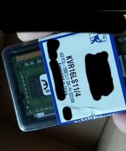 Kingston Technology KVR16LS11/4 4GB 1600MHz DDR3L PC3-12800 1.35V Non-ECC CL11 SODIMM Intel Laptop Memory 21 613HTTbbsFL