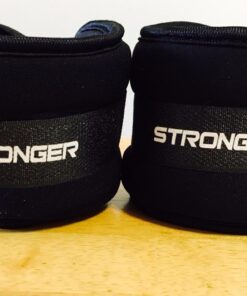 Ankle Weights Set - 0.5lb, 1lb, 2lbs, 3lbs, 4lbs, 5lbs, 8lbs and Adjustable Sets - for Women, Men and Kids 1lb each (2lbs pair) Black 35 613J3nJsNyL