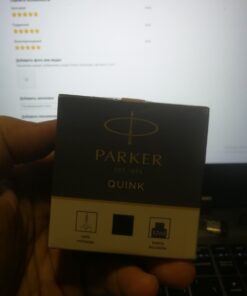 Parker Quink Ink Bottle, Black, 57 ml (1950375) 31 613JmX74TGL