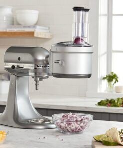 KitchenAid KSM2FPA Food Processor Attachment, Dicing Kit, Silver 23 613KRDLM8AL