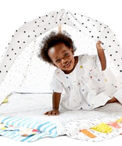 LOVEVERY | The Play Gym | Award Winning For Baby , Stage-Based Developmental Activity Gym & Play Mat for Baby to Toddler 33 613LyVZW3xL