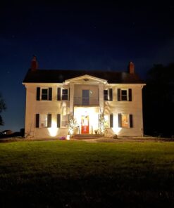 InnoGear Solar Lights for Outside, Solar Lights Outdoor Waterproof Solar Garden Yard Spot Lights Spotlight Pathway Landscape Lighting Wall Light Auto On/Off, Pack of 4 (Warm White) Warm White 41 613MIRxnTiL