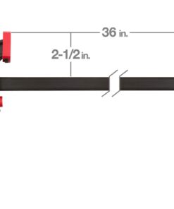TEKTON 36 Inch Ratchet Bar Clamp / 42 Inch Spreader | 39186 Single Clamp 36 in. 10 613MZGb8nOL