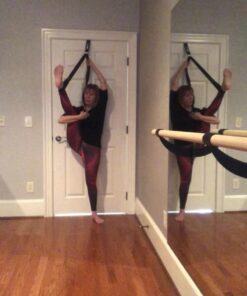 EverStretch Leg Stretcher PRO: Premium Over The Door Flexibility Trainer | Professional Stretching Equipment for Ballet, Dance, Martial Arts, Cheerleading & Gymnastics | Portable Split Machine 45 613Onp5mQUL