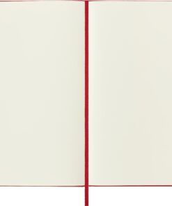 Moleskine Classic Notebook, Hard Cover, Large (5" x 8.25") Plain/Blank, Scarlet Red, 240 Pages 16 613P6QVXAhL