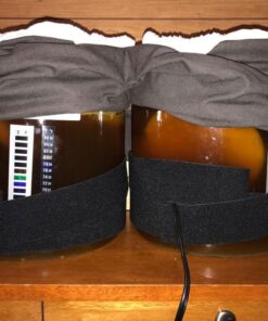 Wrap Around Kombucha Heater Belt | Propagate Pro Brewing and Fermentation Heat Mat Warmer | Keeps Your SCOBY Happy and Productive with Stickon Thermometer 2 3 inch x 20 inch 32 613PQZ3nCL