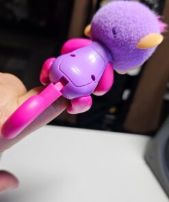 Fingerlings 2023 NEW Interactive Baby Monkey Reacts to Touch – 70+ Sounds & Reactions – Charli (Purple) Purple 24 613QoD0o0uL